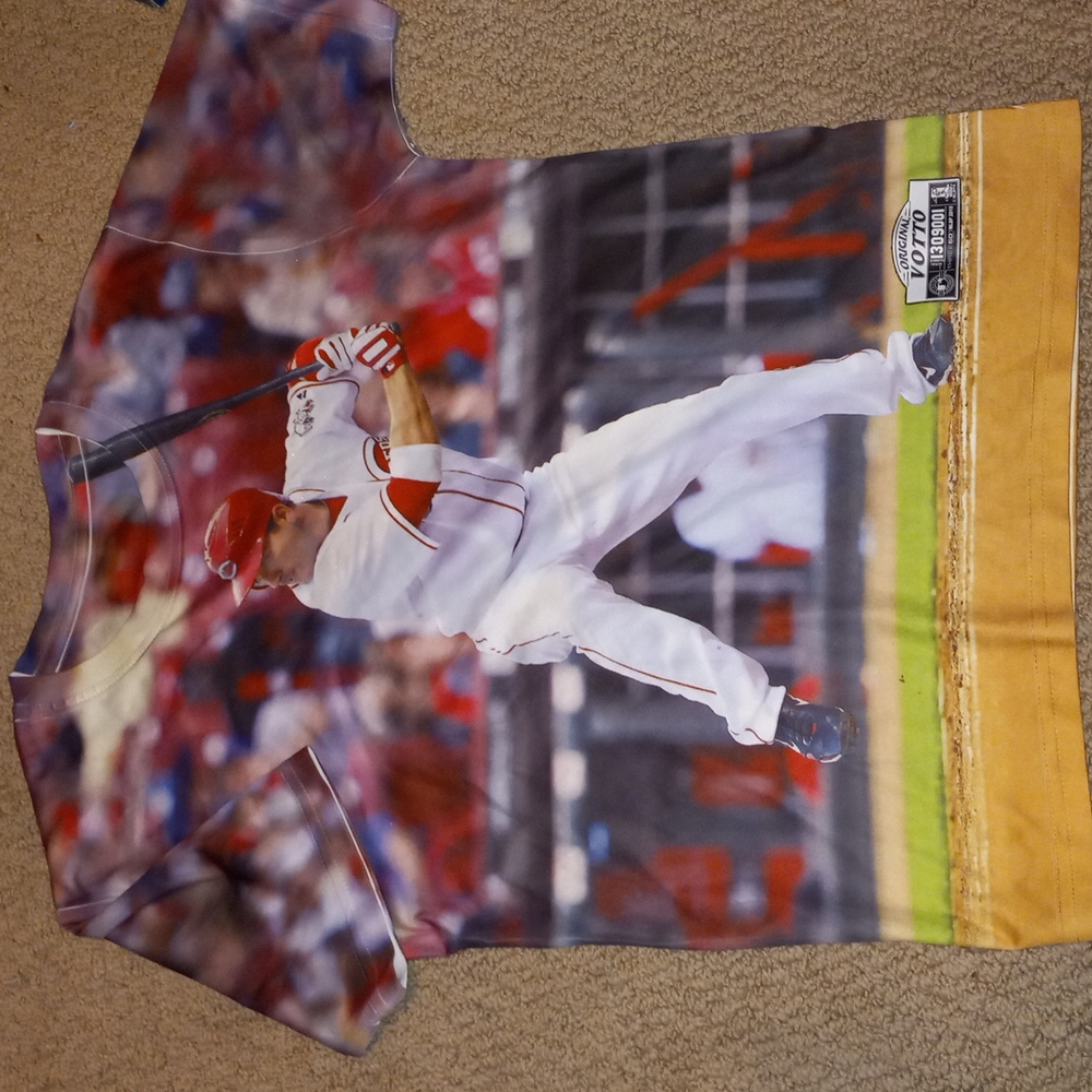 Youth Cincinnati Reds Joey Votto picture tee